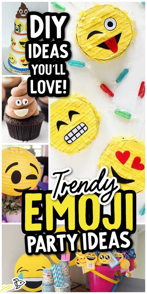 21 Trendy Emoji Party Ideas - Spaceships and Laser Beams