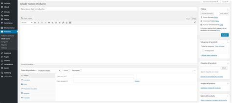 Configuración De Productos En Woocommerce Gnmediaes