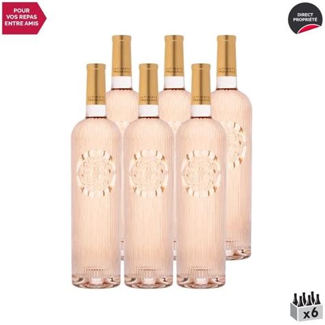 Côtes de Provence Rosé 2021 Lot de 6x75cl Ultimate Provence Vin