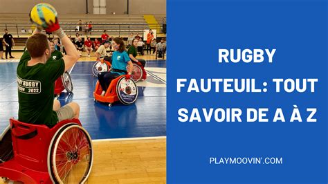 Rugby Fauteuil tout savoir de A à Z PlayMoovin