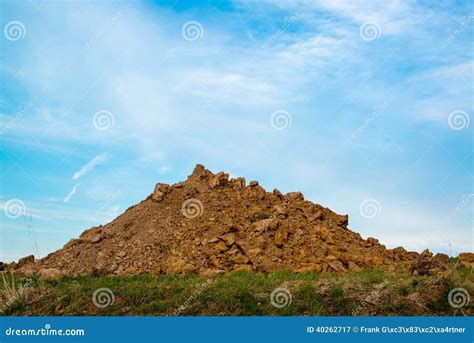 A Pile Of Dirt Stock Image Image Of Pile Mound Organic 40262717