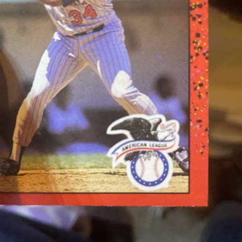 Rare Error Card Donruss Kirby Puckett Hof All Star Ebay