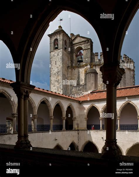 Tomar Convento De Cristo Christuskloster Stock Photo Alamy