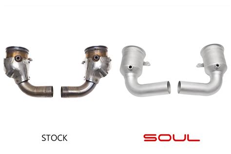 Porsche 992 Turbo Sport Catalytic Converters Soul Performance