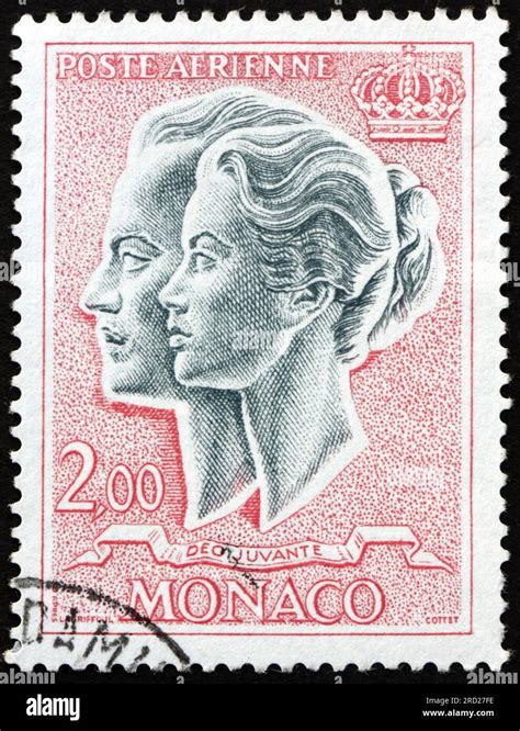 Monaco Circa A Stamp Printed In Monaco Shows Rainier Iii Prince