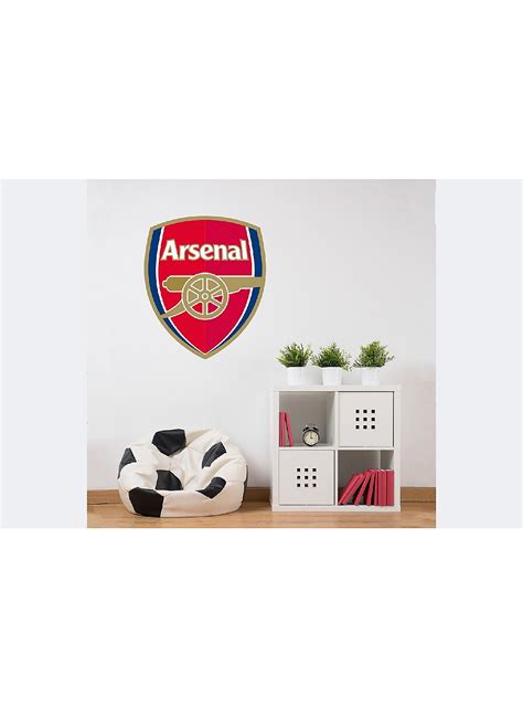 Arsenal Crest Wall Sticker Set | Official Online Store