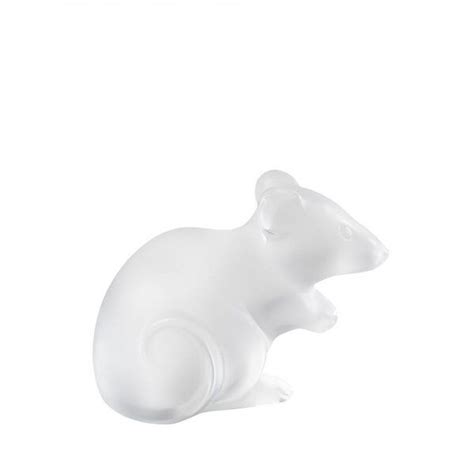 Souris Cristal Clair Lalique Vessiere Cristaux