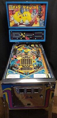 Mr Mrs Pac Man Pinball Machine 1982 Bally Complete Restoration