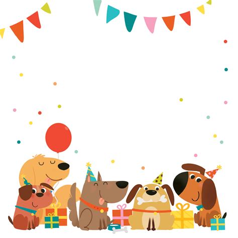 Printable Dog Birthday Cards