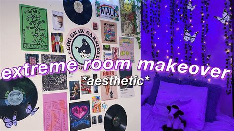 EXTREME ROOM MAKEOVER TRANSFORMATION TOUR Aesthetic Pinterest