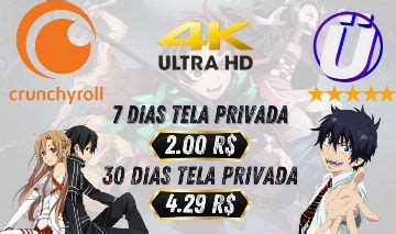 CRUNCHYROLL PREMIUM TELA PRIVADO Assinaturas E Premium GGMAX