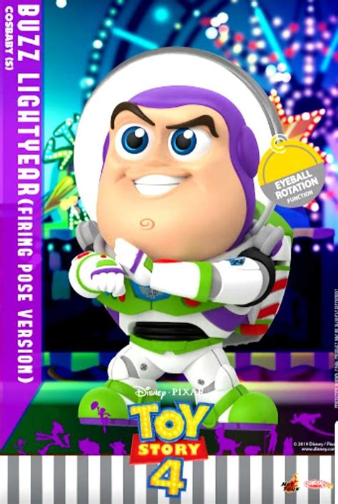 Misb Hot Toys Cosbaby Firing Pose Version Buzz Lightyear Eyeball