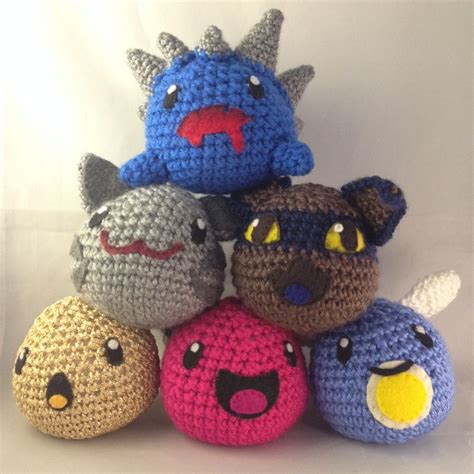 Slime Rancher All 20 Slime Variants Crochet Pattern Pack Beginner