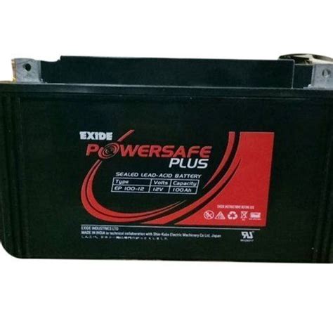 Exide Powersafe Plus 100ah Smf Lead Acid Battery At 8320 00 INR In