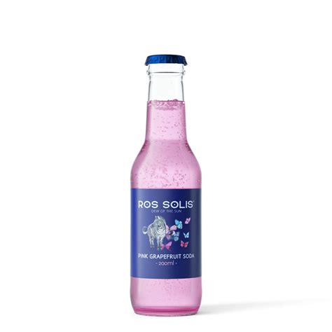 Ros Solis Pink Grapefruit Soda Trinity Wines