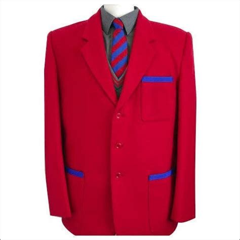 Woolen Red School Blazer At Best Price In Muzaffarnagar R G Enterprises