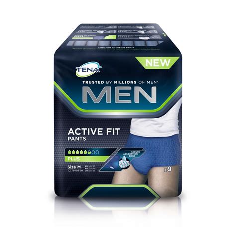 TENA Men Active Fit M Protection Urinaire Homme Pack De 15 Sachets