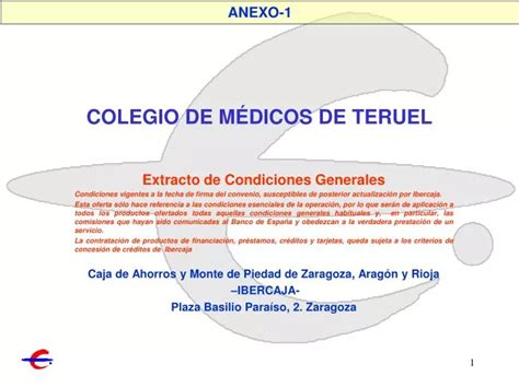 Ppt Colegio De M Dicos De Teruel Powerpoint Presentation Free