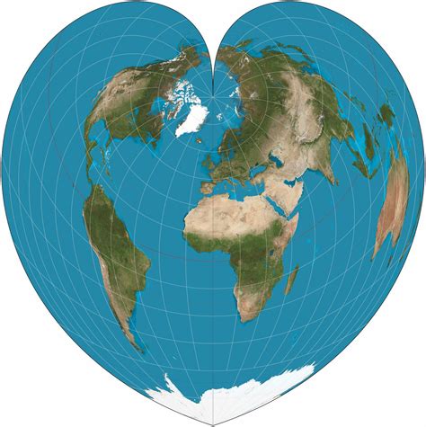 Shouting Into The Void Fun With Map Projections