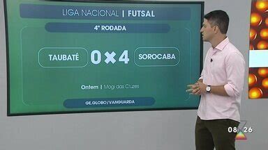 Bom Dia Vanguarda Taubaté perde para o Sorocaba na LNF Globoplay