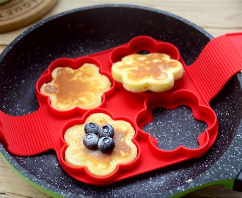 Silicone Pancake Mold with Non-stick Coating