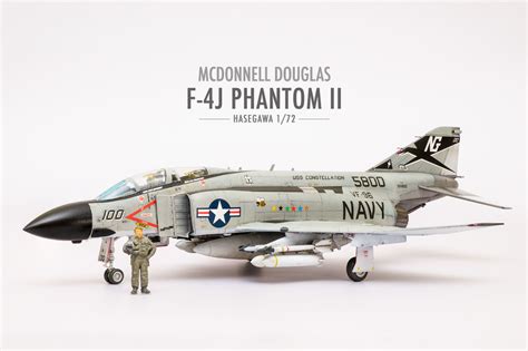 Completed Hasegawa 1 72 Mcdonnell Douglas F 4j Phantom Ii Rocket