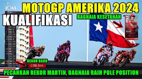 GILA BERITA MOTOGP HARI INI SABTU 13 APRIL 2024 KUALIFIKASI BAGNAIA