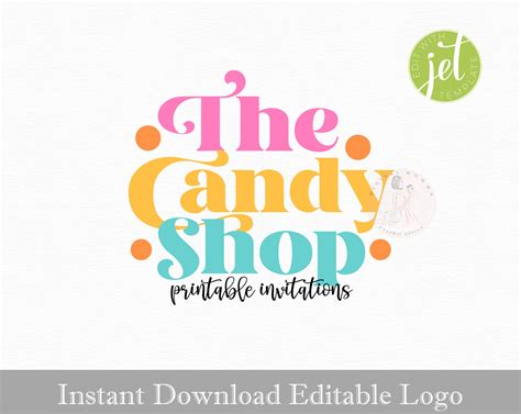 Candy Store Logo Design