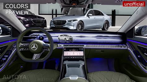 2025 Or 2026 Mercedes Benz S Class Virtual Refresh Proposes Bigger Grille Cleaner Style