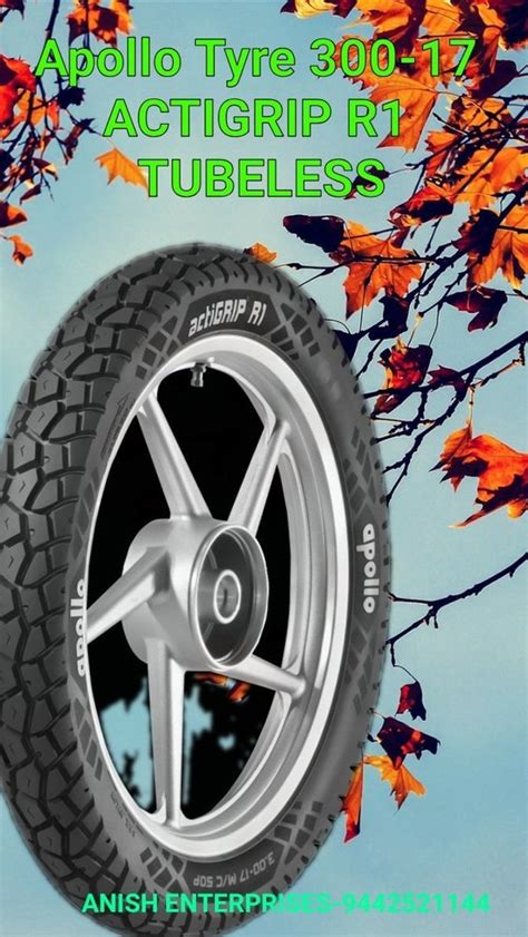 Apollo Tyres 300 17 TL ACTIGRIP R1 Rear For Commercial At Rs 1260