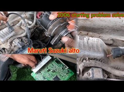 How To Fix Maruti Suzuki Alto Engine Cranking But Car Not Start Problem