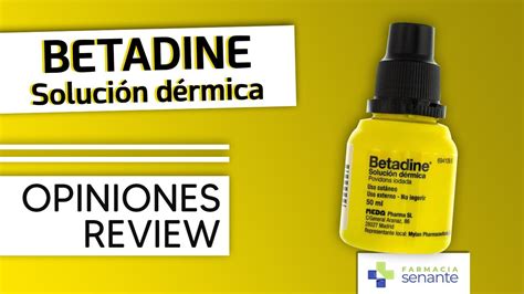 Betadine Opiniones Review Betadine Solucion D Rmica Farmacia