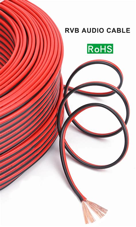 Factory Wholesale Rvb Electrical Wire X Mm Mm Speaker Wire Audio