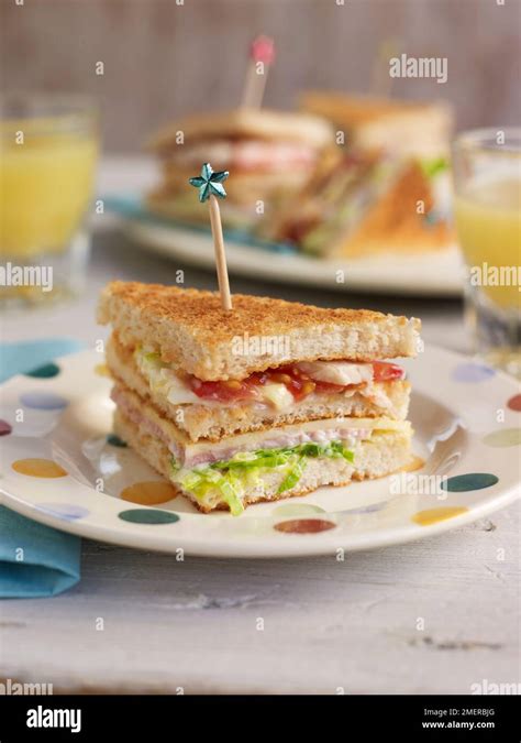 Club Sandwich Plate Hi Res Stock Photography And Images Alamy