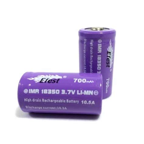 Efest 18350 700mAh 10 5A PROVAPING México