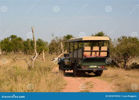 Safari Vehicle In Hlane Royal National Park Simunye Eswatini