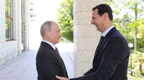 Syrian President Assad Tells Putin Door Open To Political Process