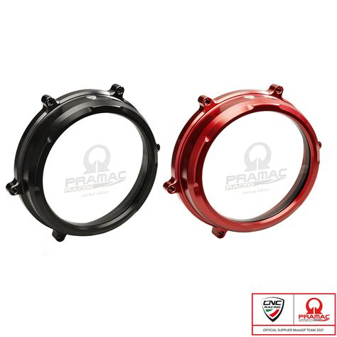 Cnc Racing Clear Oil Bath Clutch Cover Pramac Racing Limited Edition