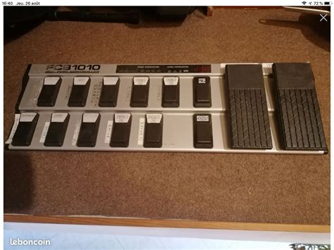 FCB1010 Midi Foot Controller Behringer Audiofanzine