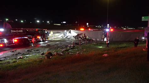 One Dead One Clinging To Life After Accident Involving 18 Wheeler On