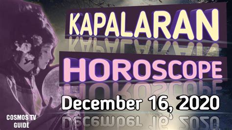 Horoscope For Today Gabay Ng Kapalaran Para Sa Araw Ng Miyerkules