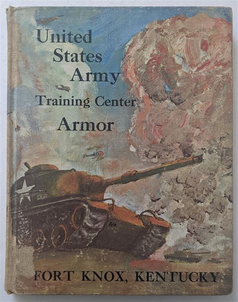 Lot Vintage Book United States Army Training Center Armor