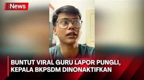 Buntut Viral Guru Laporkan Pungli Kepala BKPSDM Pangandaran