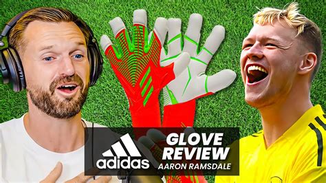 Aaron Ramsdale Adidas Predator Goalkeeper Gloves Review Youtube