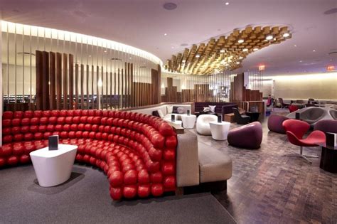 Virgin Upper Class Lounge At JFK Airport By Slade Architecture Lounge