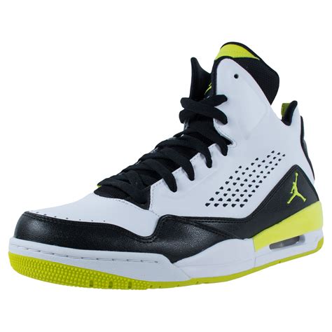 NIKE JORDAN SC-3 BASKETBALL SHOES WHITE VENOM GREEN BLACK 629877 132 | eBay