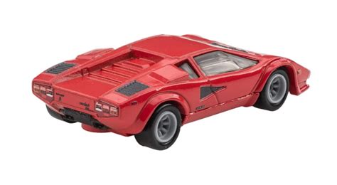 Hot Wheels Premium Car Culture Lamborghini Countach Lp Qv Red Jay Lenos Garage