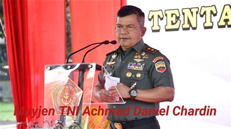 Mengenal Biodata Mayjen TNI Achmad Daniel Chardin Pangdam I Bukit