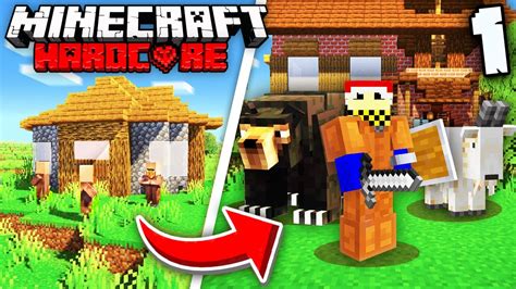The Start Of My HARDCORE 1 18 Minecraft Adventure Ep 1 Minecraft Videos