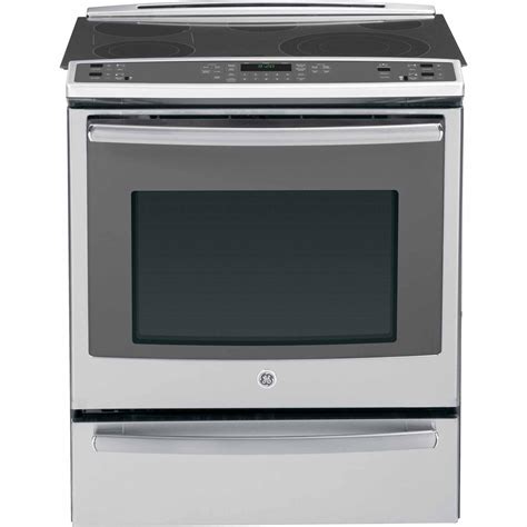 Ge Profile Series Ps920sfss 53 Cu Ft Slide In Electric Range W True